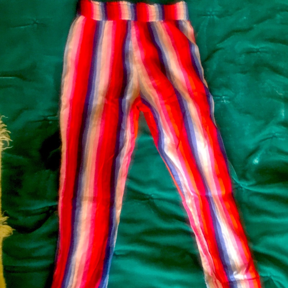 Striped Cotton Gauze Jogger Pants Crewcuts
